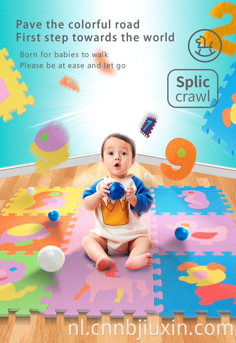 baby activity toys non-slip crawling puzzle floor mat 